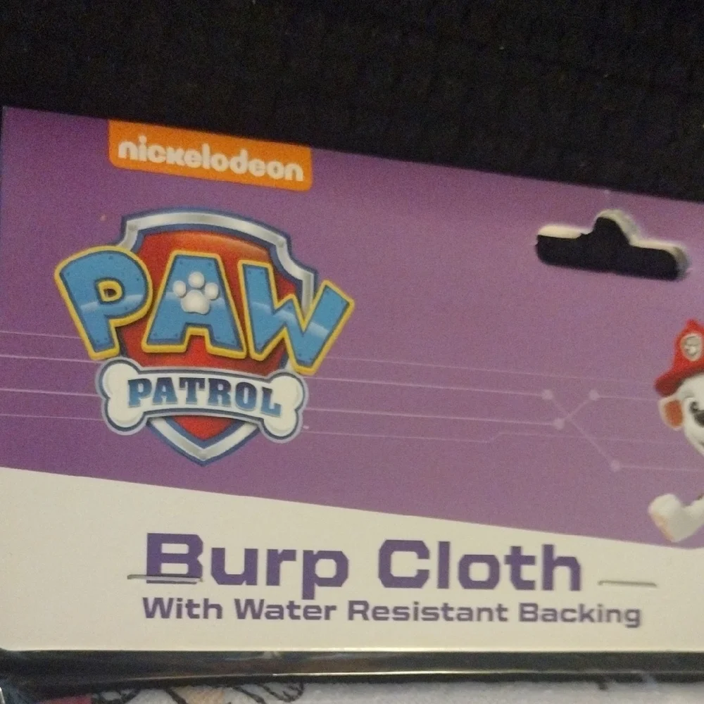 Nickelodeon Paw Patrol Skye Burp Cloth - Pink and White